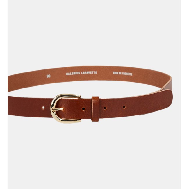 Ceinture fine greena cuir Galeries Lafayette La Redoute