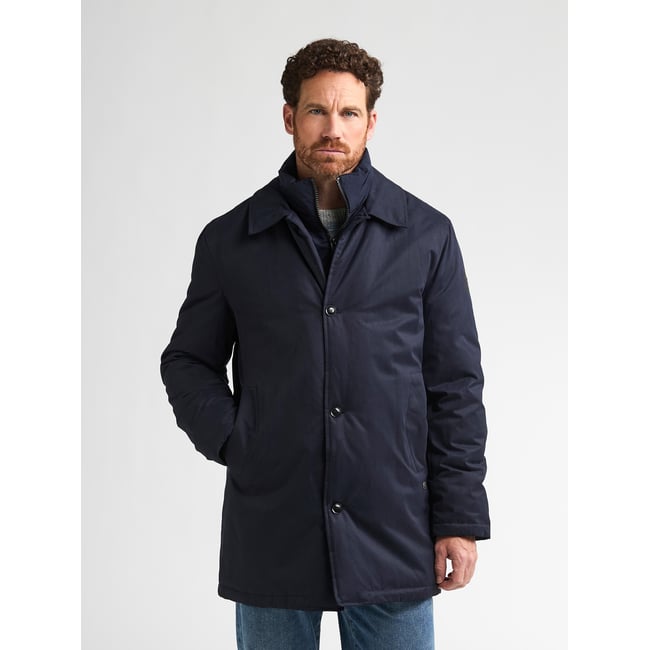 Car coat technique forgevalley bleu royal navy <span itemprop=