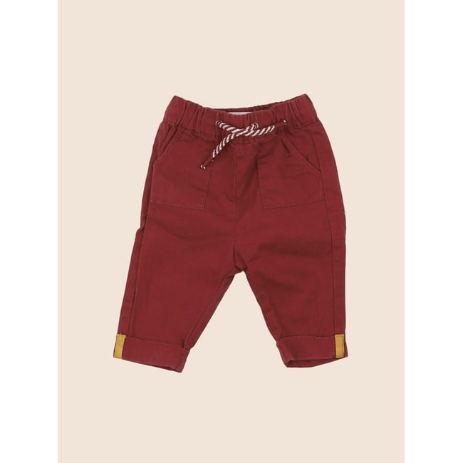 Pantalon - Etat satisfaisant rouge <span itemprop=