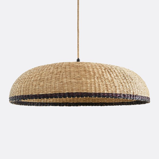 Jutlo Woven Grass 60cm Diameter Ceiling Light Shade, natural, LA REDOUTE INTERIEURS
