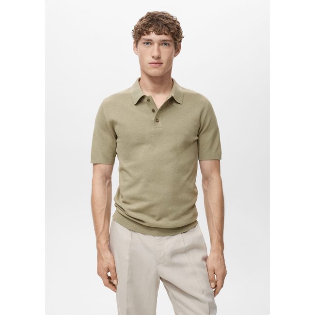 Polo maille fine coton - MANGO MAN