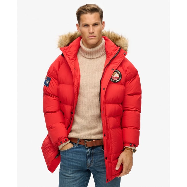 Parka longue matelassée Everest - SUPERDRY