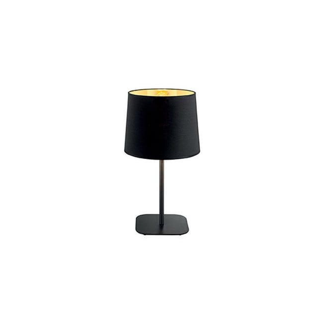 Lampe à Poser Design Noir et doré cuivré Splendid Couleur noir <span itemprop=