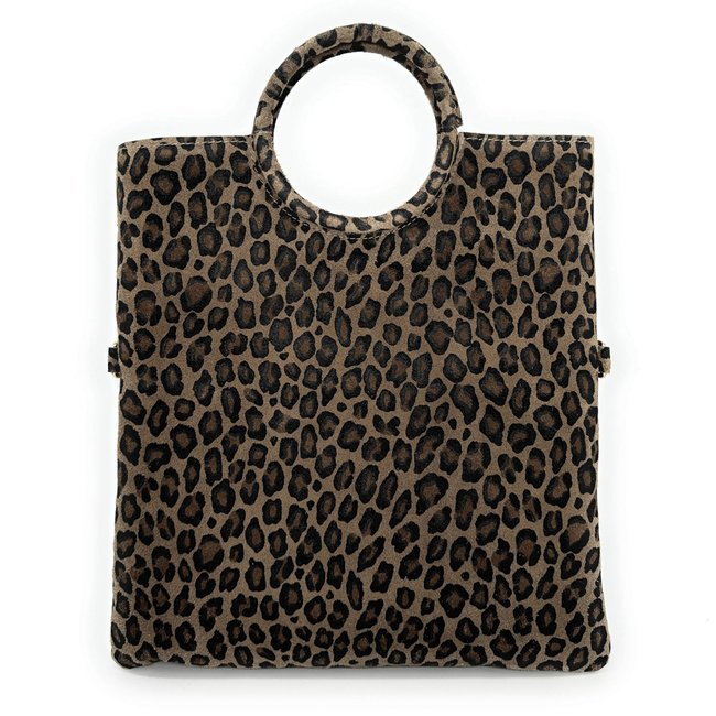 Sac pochette en croute de cuir CHARLOTTE ET LEO - OH MY BAG
