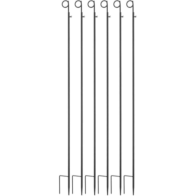 Support BARILO Pour Guirlandes Lumineuses - Pied De Table Extérieur Acier - 177 Cm
