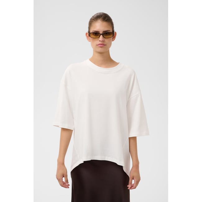 T-shirt blanc broken white <span itemprop=