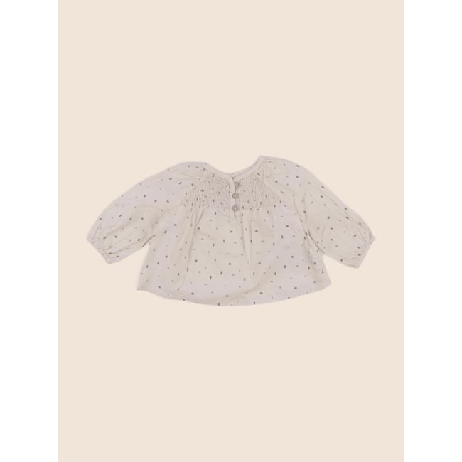 Blouse - Très bon état beige <span itemprop=