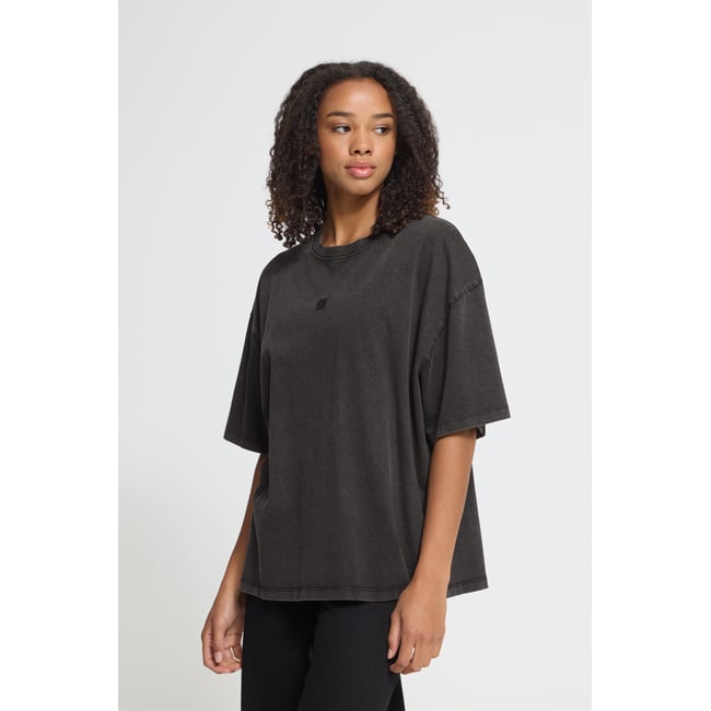 Á manches courtes noir black/black <span itemprop=