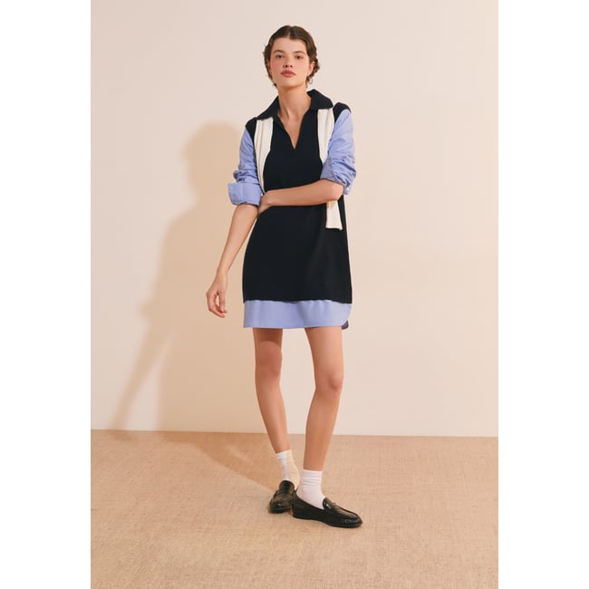 ETAM ROBE RADIEUSE - ROBE encre <span itemprop=