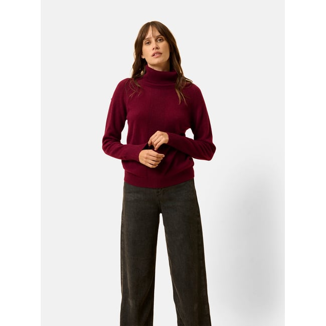 Gilet Zippé Capuche Bordeaux Debbie bordeaux <span itemprop=