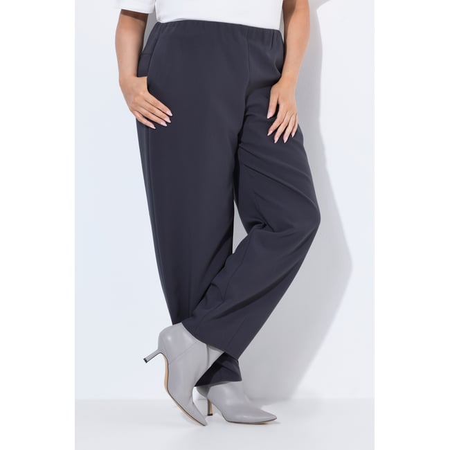 Pantalon Barrel olive foncé <span itemprop=