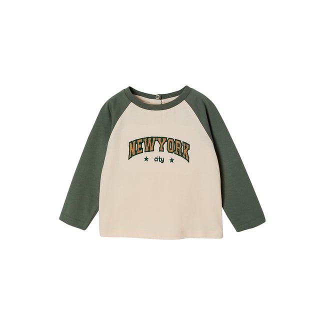 T-shirt manches longues vanille <span itemprop=