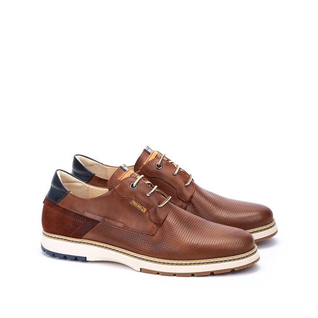 Olvera Leather Brogues, cognac, PIKOLINOS