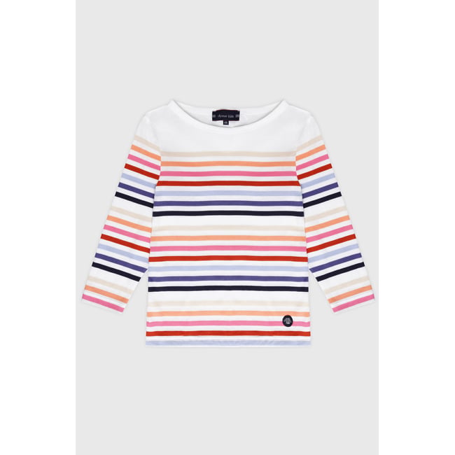 Marinière multicolore en coton KIDS multico e24 <span itemprop=