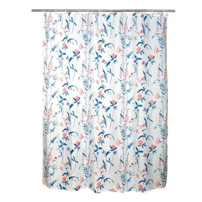 Rideau de douche en polyester, CHARM multicouleur <span itemprop=