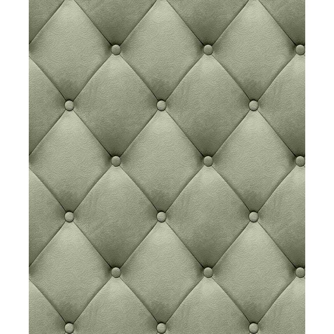 Papier peint capitonné velours beige sable Couleur beige <span itemprop=