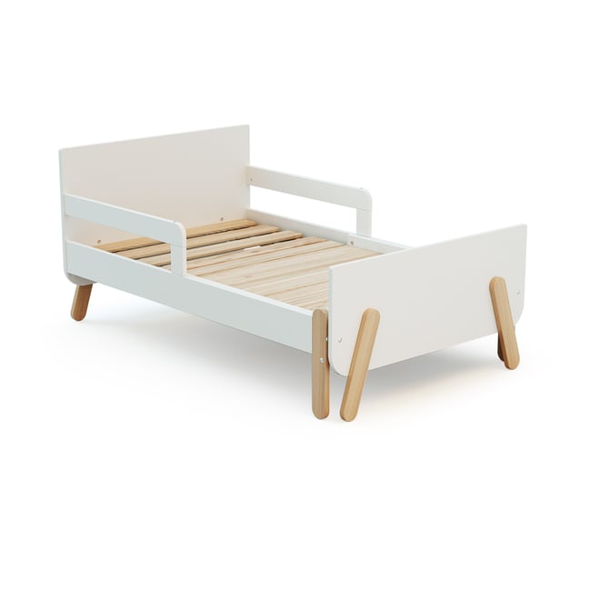Lit enfant extensible en bois 80x140-165-190 PIRATE v002227 <span itemprop=