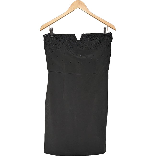 Robe Pull Noire Et Blanche Morgan Taille XS - Occasion En Bon état