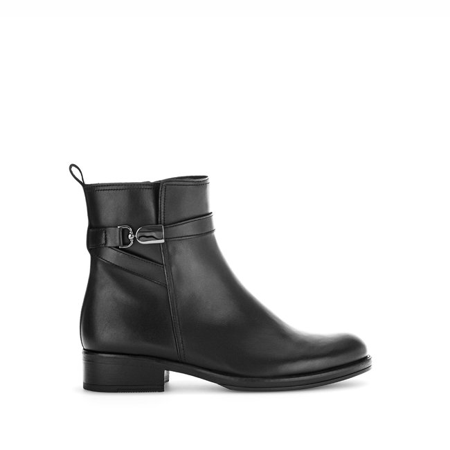 Bottines en cuir à talon façon block - GABOR