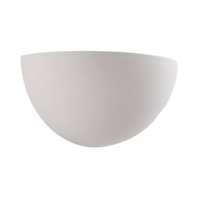 Applique en plâtre moderne, Narin Couleur blanc <span itemprop=