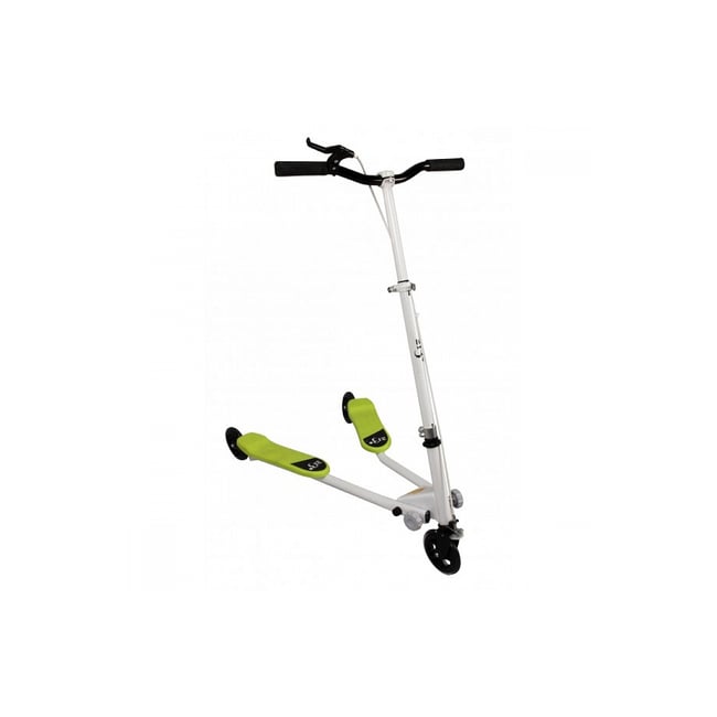 Trottinette trike 3 roues blanc <span itemprop=