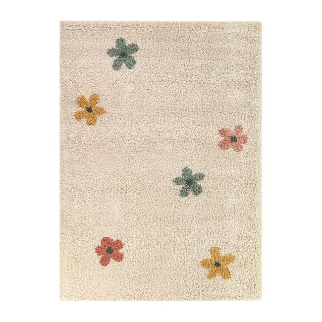 Tapis enfant épais et confortable POPPY Couleur palette colorée <span itemprop=