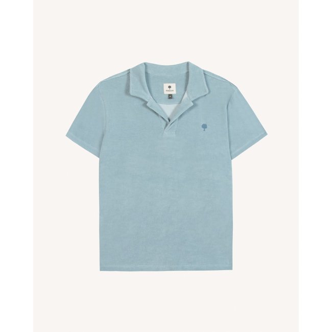 Polo ZONZA ZONZA bleu grisé <span itemprop=