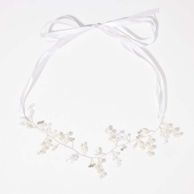 Couronnes Ceremonie blanc <span itemprop=