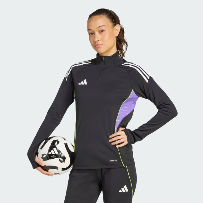 Haut D'entraînement Tiro 25 Competition black / purple rush <span itemprop=