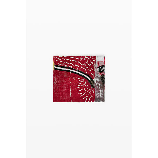 Foulard imprimé multicolore <span itemprop=