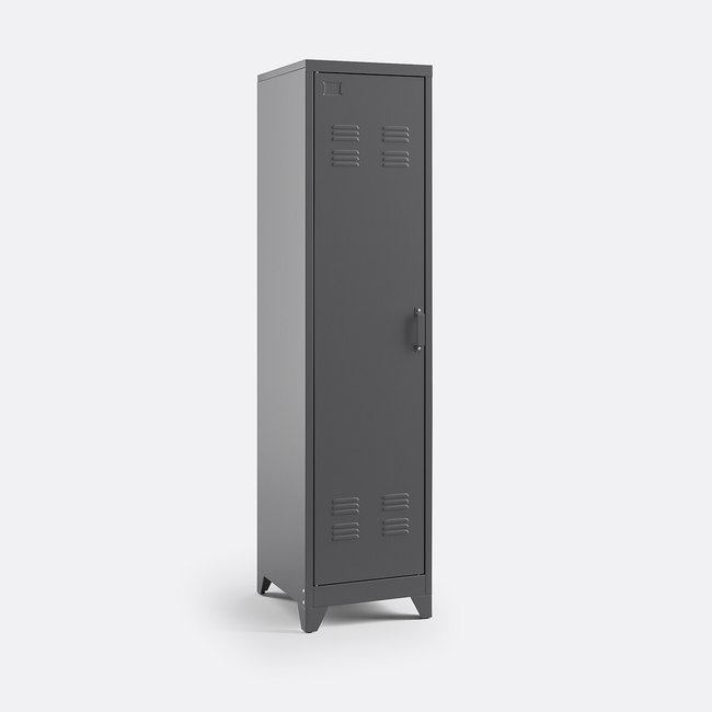 Armoire vestiaire 1 porte en métal acier, Hiba - LA REDOUTE INTERIEURS