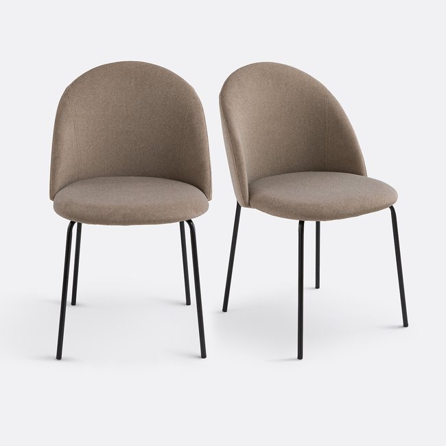 Lot de 2 chaises velours, Nordie - LA REDOUTE INTERIEURS