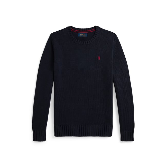 Maglione girocollo blu marino POLO RALPH LAUREN