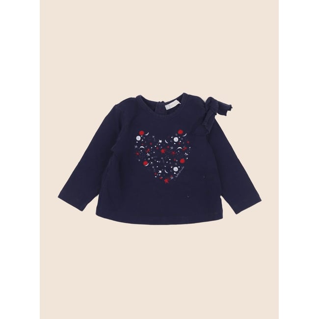 Tee-shirt - Etat satisfaisant bleu <span itemprop=