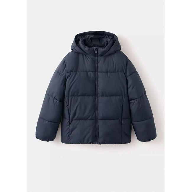 Anorak matelassé à capuche - MANGO KIDS