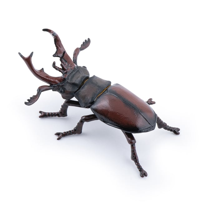 Figurine Lucane marron <span itemprop=