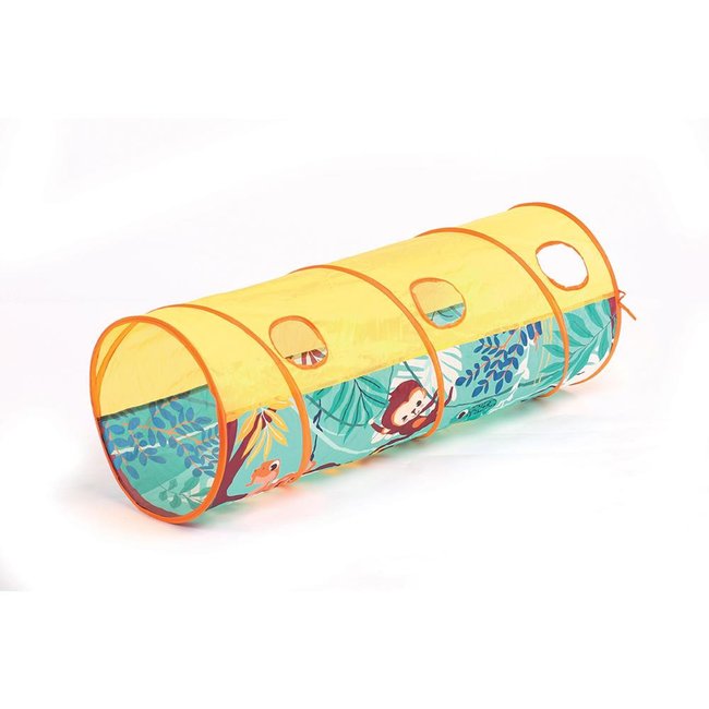 Tunnel de jeu 120 cm bleu <span itemprop=