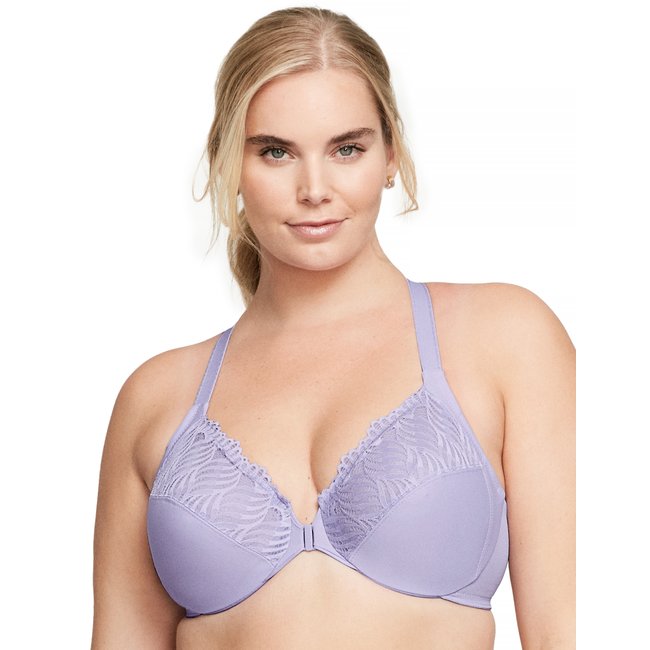 Soutien-gorge Glamorise WonderWire Dos Nageur lilas clair <span itemprop=