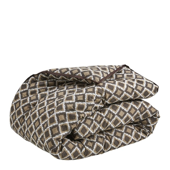 Futon en coton brun <span itemprop=