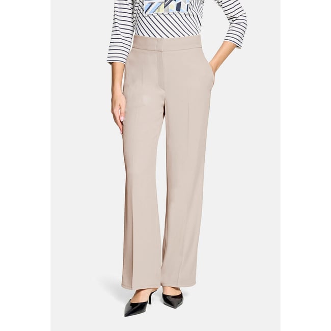 Pantalon en toile unicolore - BETTY BARCLAY