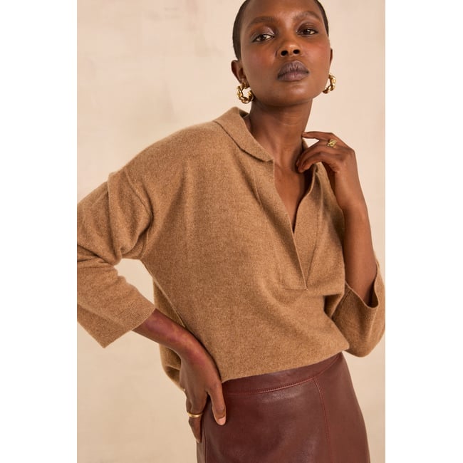 Pull à manches longues en cachemire ALICIA - Maison 123