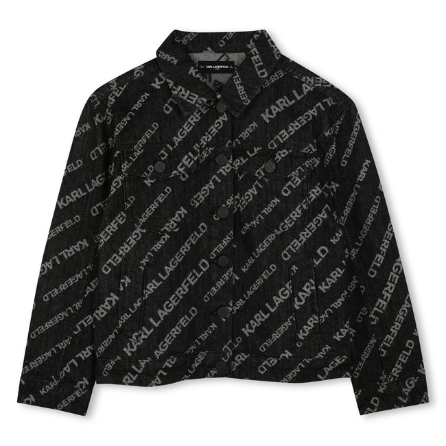 Veste en jean denim grey <span itemprop=