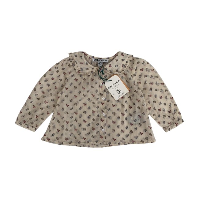 Chemise bébé - Très bon état beige <span itemprop=