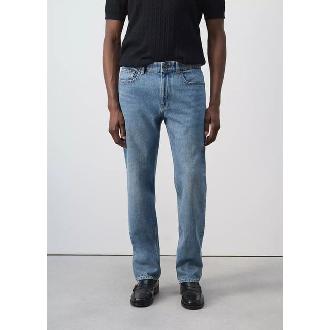 Jean Bob regular-fit bleu moyen <span itemprop=