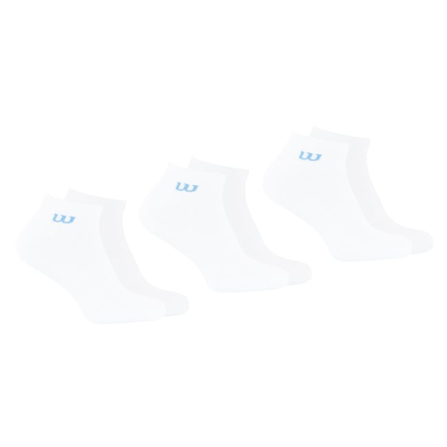 Chaussettes basses, lot de 3 paires, ESSENTIEL blanc-blanc-blanc <span itemprop=