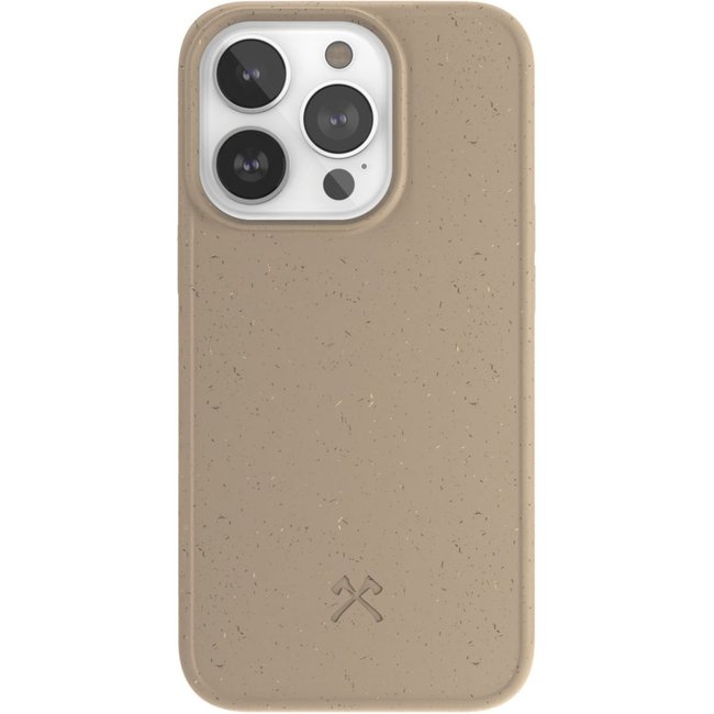 Coque bumper iPhone 14 Pro BioCase Taupe taupe <span itemprop=