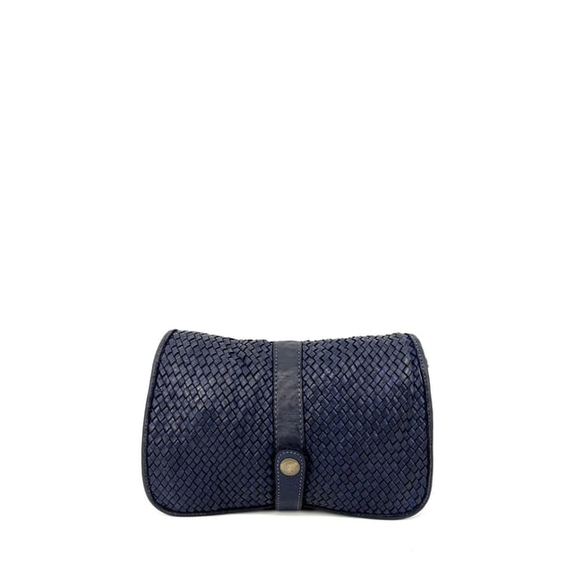 Mini sac à main en cuir italien tressé SHANNA - OH MY BAG