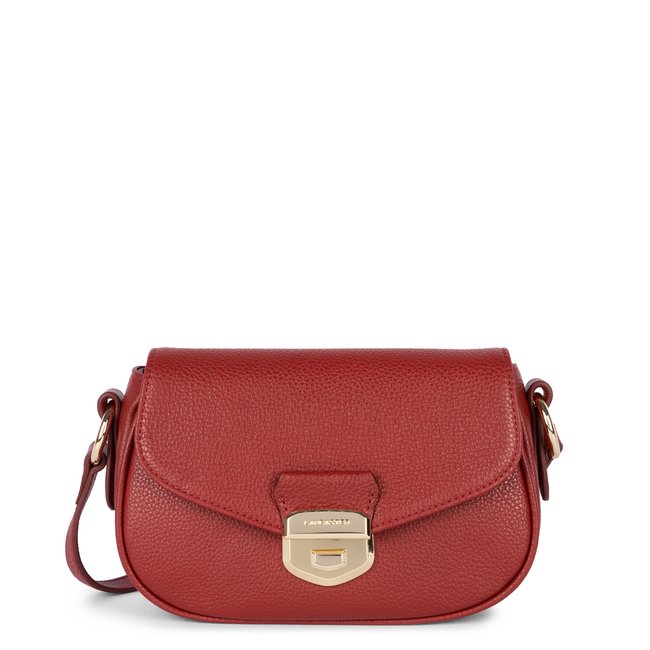 Petit sac trotteur MILANO SOPHIA carmin <span itemprop=
