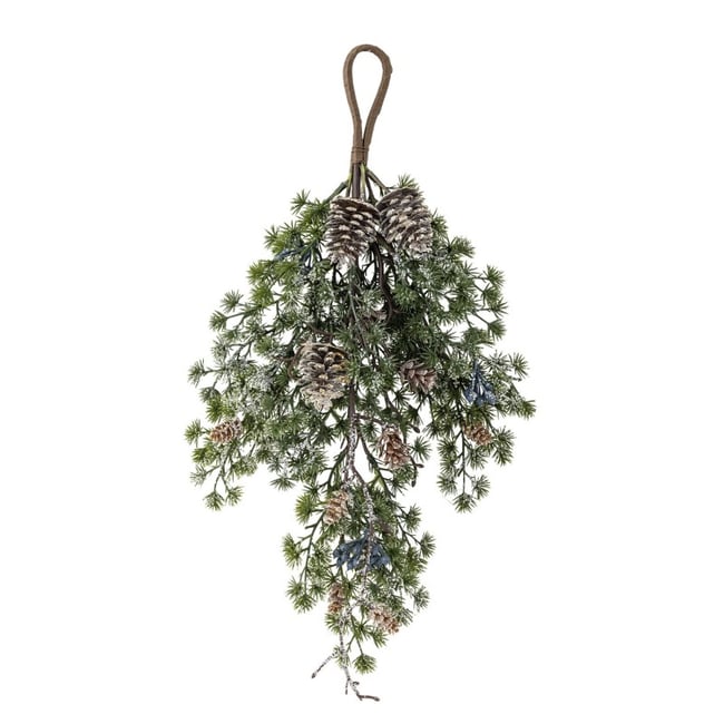 Branche de sapin pommes de pin artificiel  CEDAR Couleur vert <span itemprop=