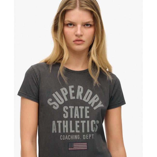 T-shirt Athletic Graphic Coupe Ajustée - SUPERDRY